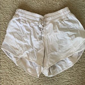 White Lululemon Shorts